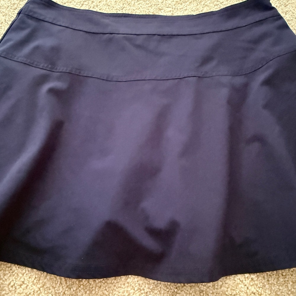 Chaps Sport Skort Womens 10 Navy Blue Athletic Golf Tennis Active Skirt - Picture 9 of 9